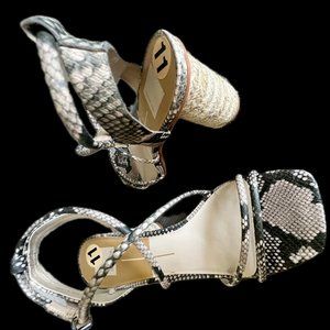 Dolce Vita Size 11 Snakeskin Strappy sandals
